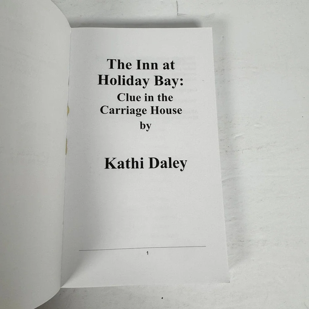 The Inn at Holiday Bay Kathi Daley 2023 Clue‎ in the Carriage House Cozy Mystery